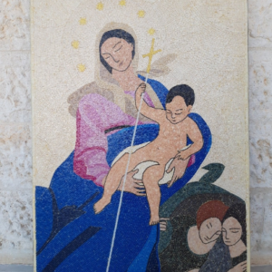 Mother Mary and Jesus inspired from my visit to Toledo Cathedral